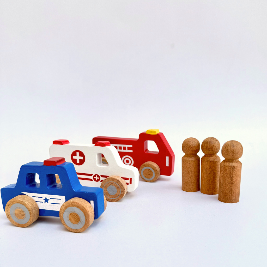 Lovevudd Roll & Rescue Set