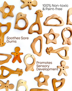 Lovudd Bird & Rabbit Combo (Teether & Rattle Combo)