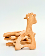 Lovevudd Toys Wooden Teether - Giraffe