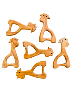 Lovevudd Toys Wooden Teether - Giraffe