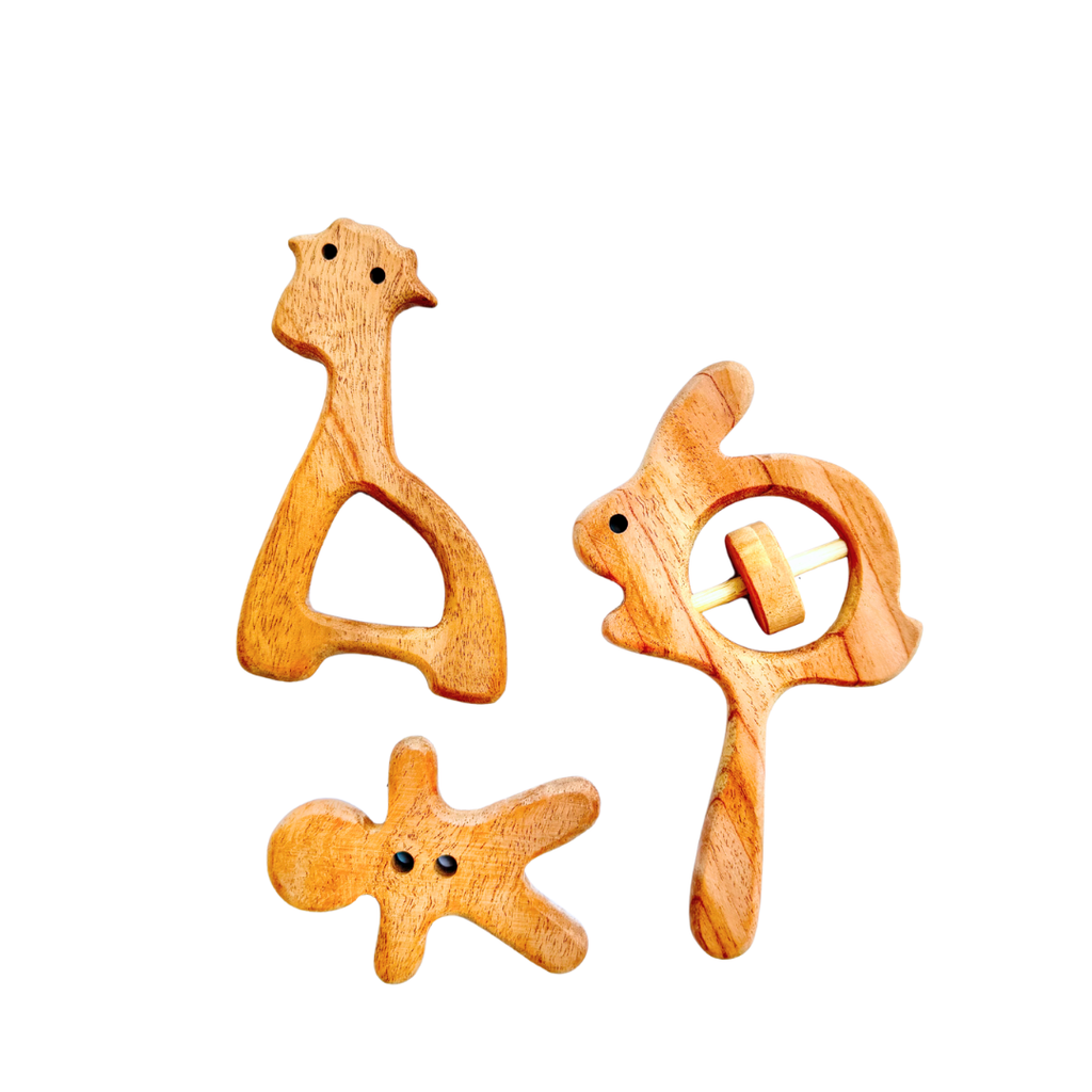 Lovudd Joyful Trio (Teether & Rattle Combo)