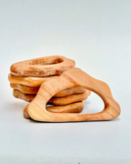 Lovevudd Toys Wooden Teether - Cloud