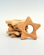 Lovevudd Toys Wooden Teether - Star
