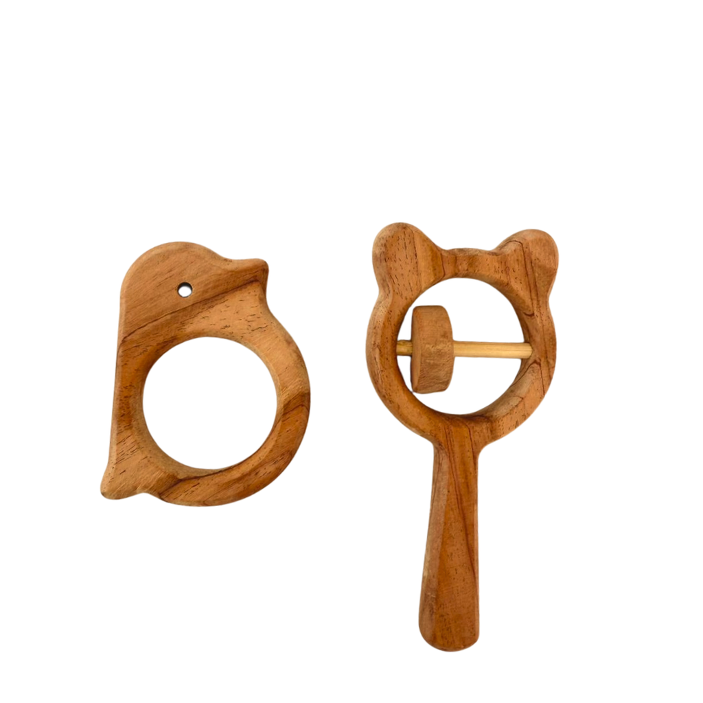 Lovudd Bird & Rabbit Combo (Teether & Rattle Combo)